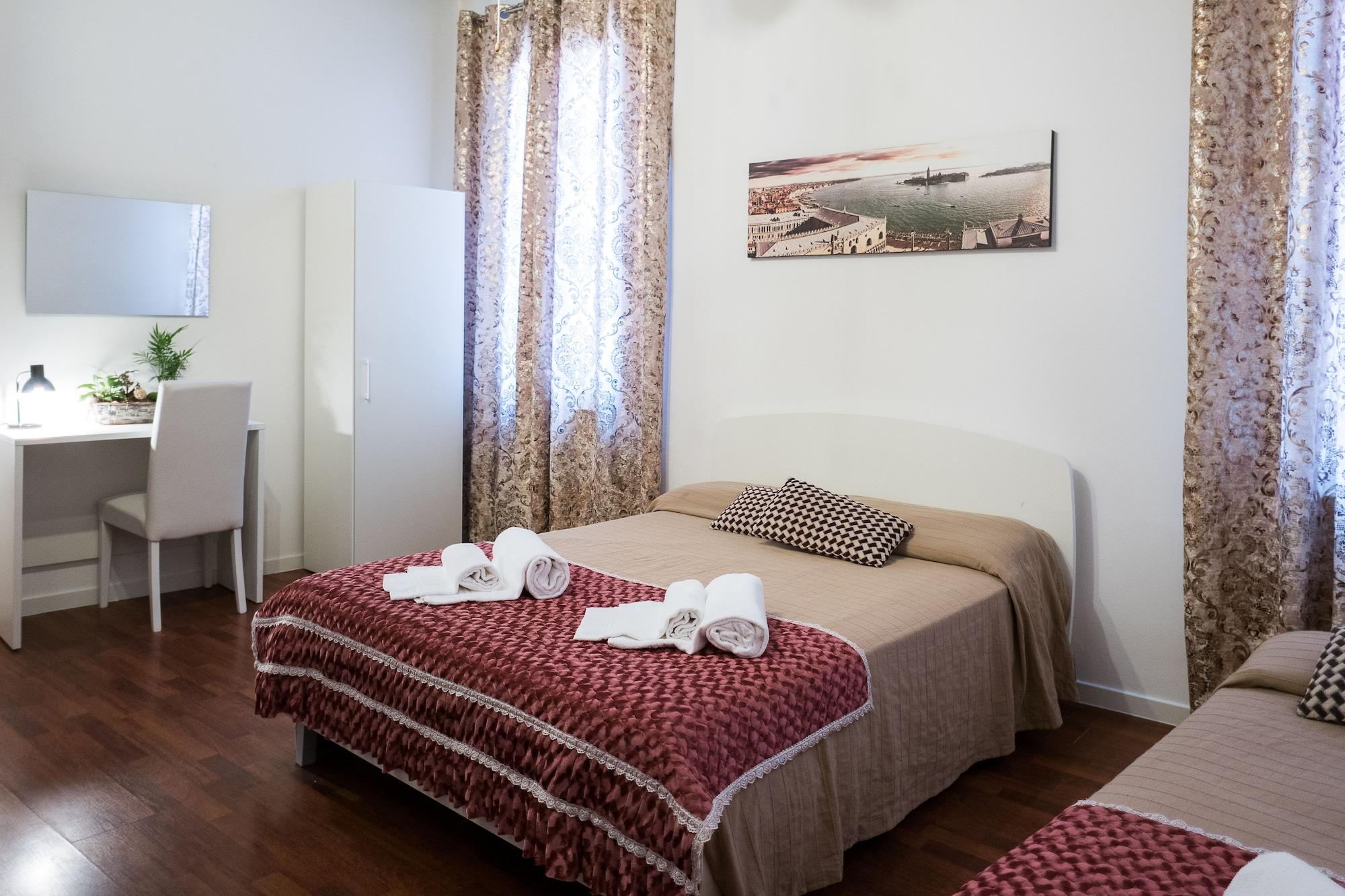 Vierbettzimmer mit Gemeinschaftsbad