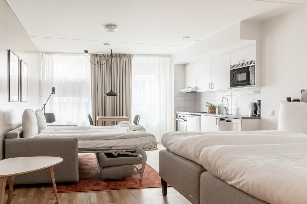 Estudio con sofá cama