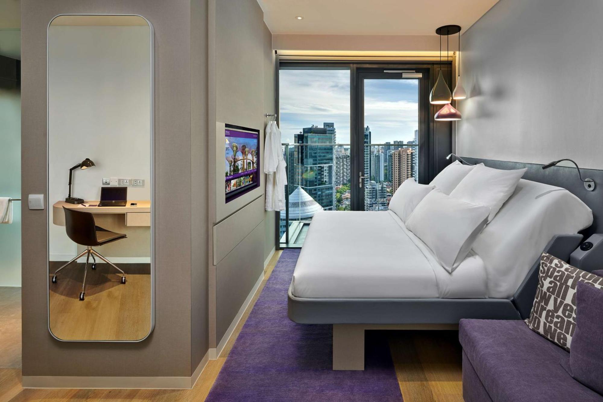 Alojamiento de 1ª clase con cama extragrande