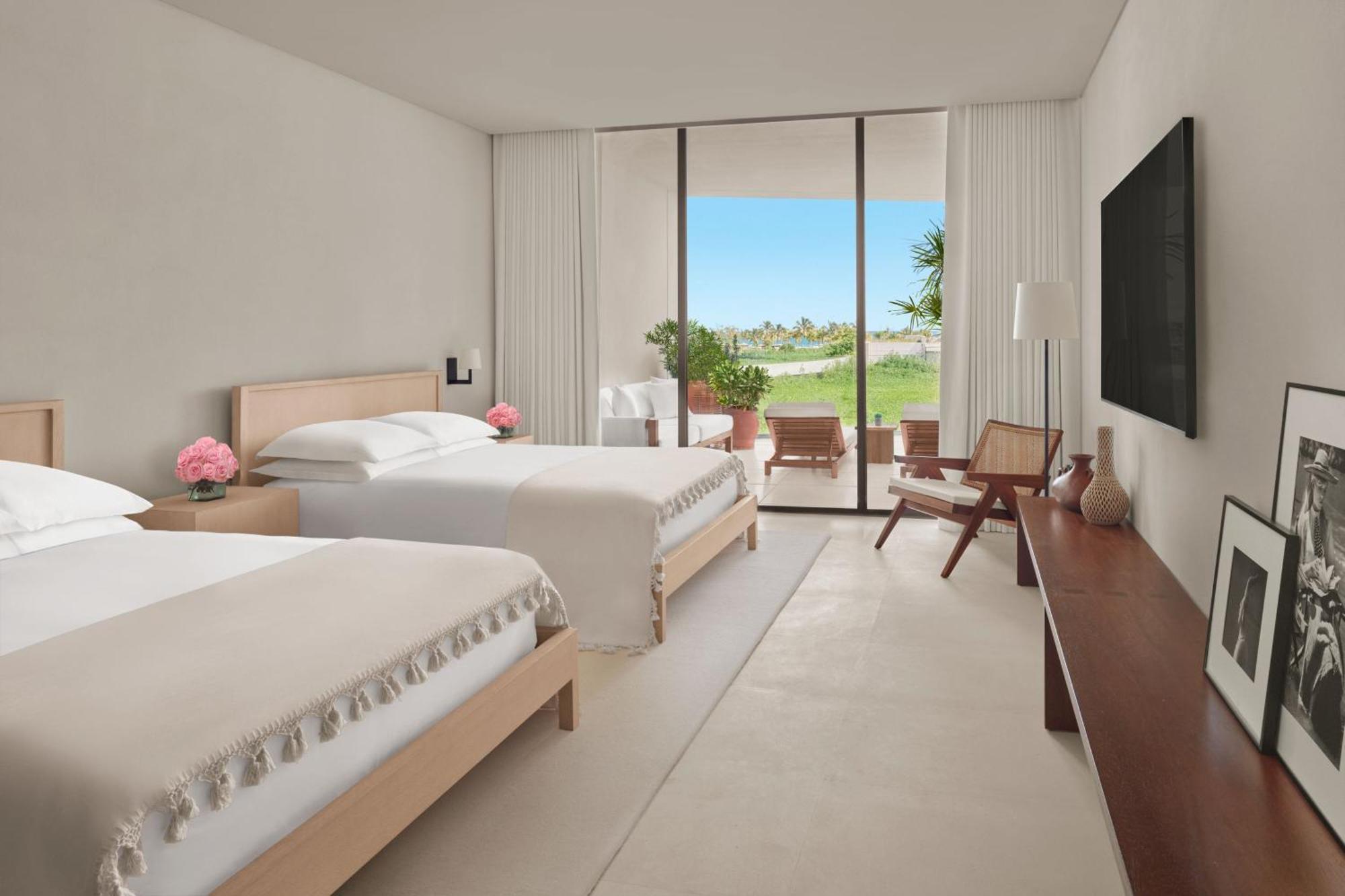 Deluxe Queen Room Two Queen Beds Terrace