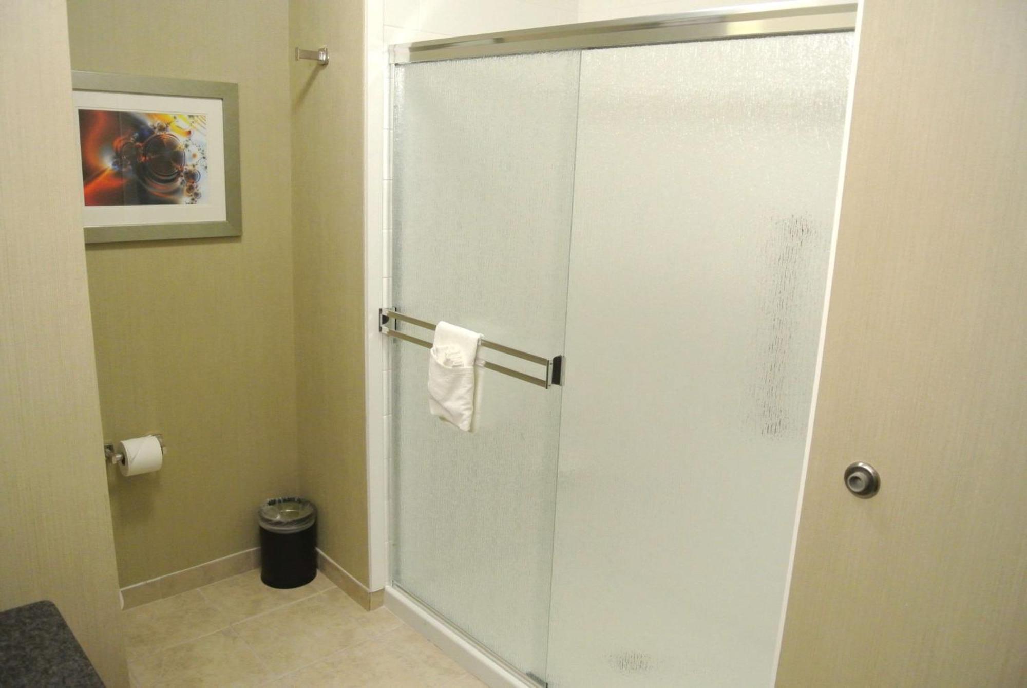 King Room Shower Hearing Accessible or Non-Smoking