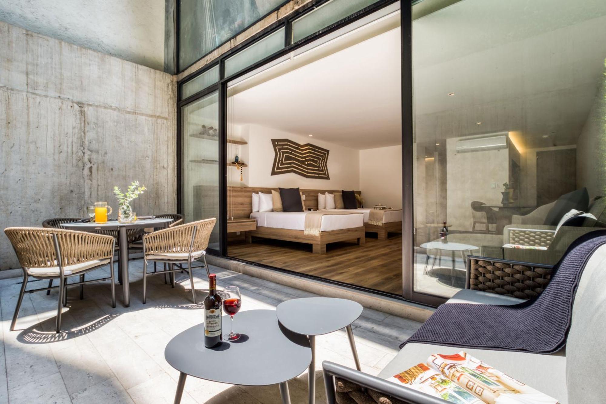 Suite con terraza privada