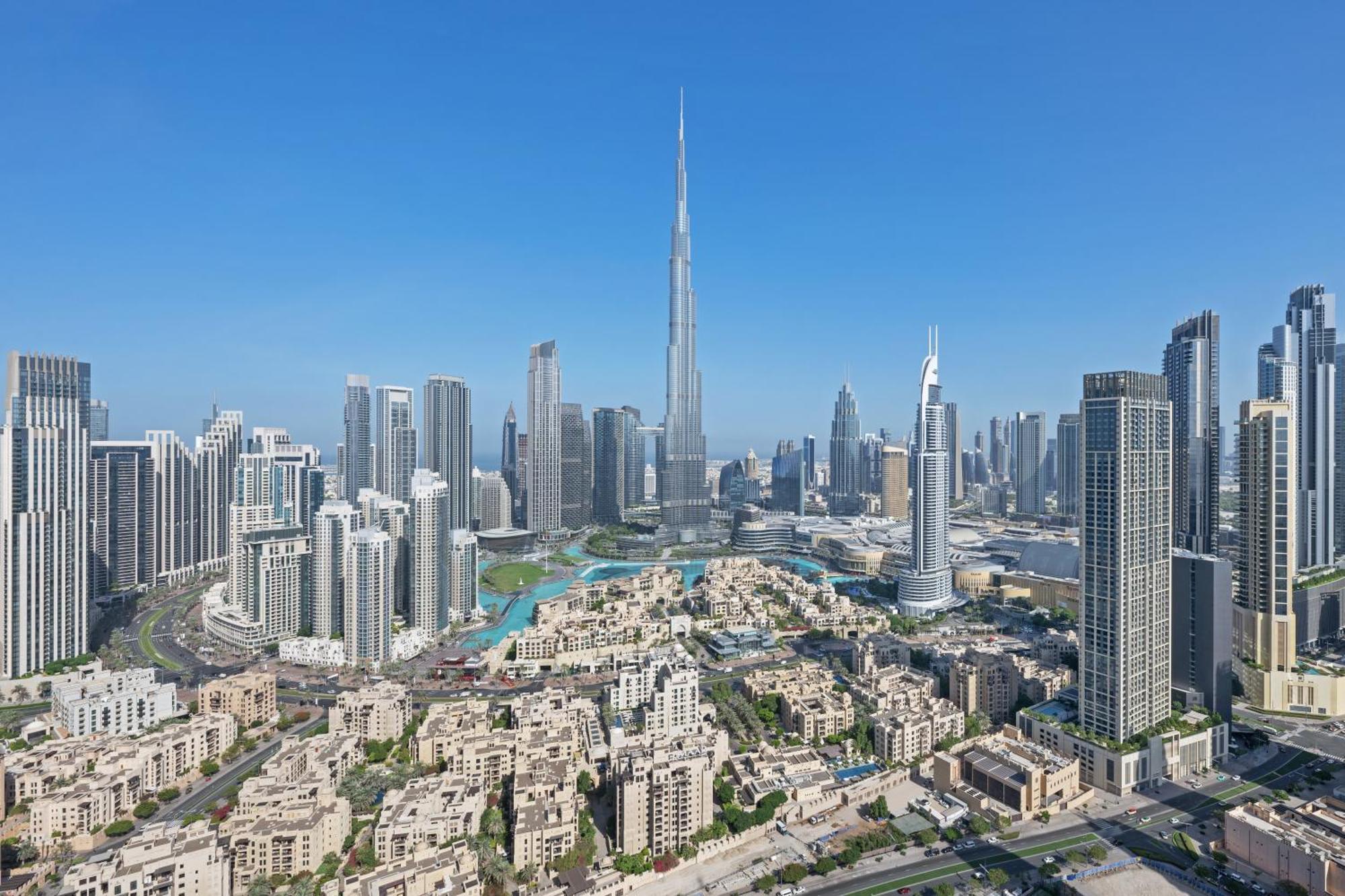 Two Bedroom Suite Private Balcony Burj Khalifa & Fountain View