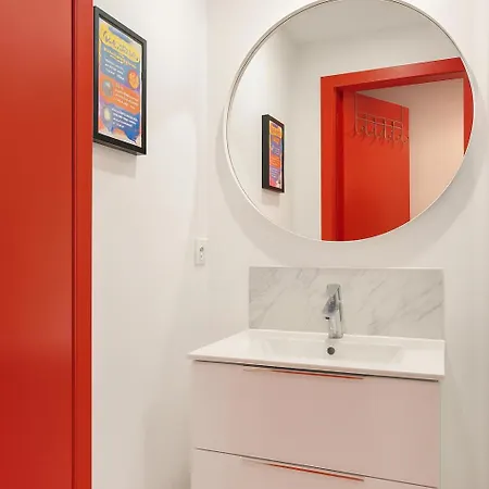 Chambre privée verte - Maison partagée-3
