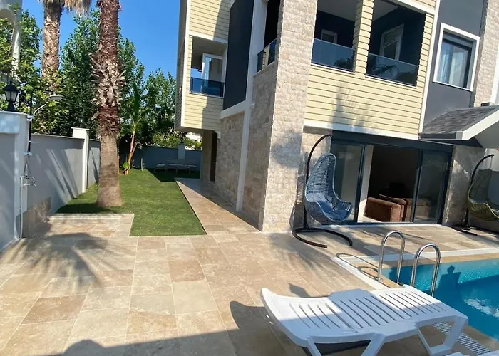 Villa Pars Antalya Luxury 3 Bedroom Family Villa Private Pool Rooftop Terrace
