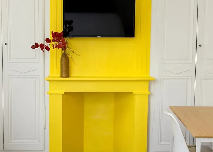 Chambre privée Jaune - Maison partagée Amiens