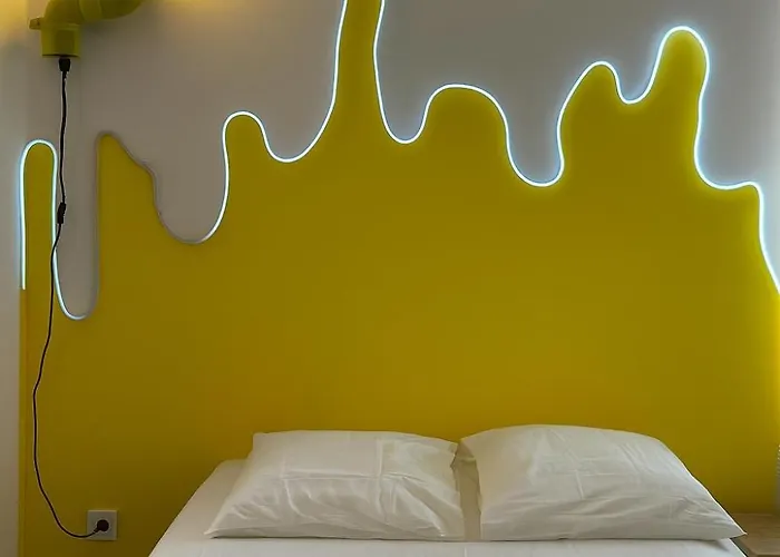 Chambre privée Jaune - Maison partagée Amiens