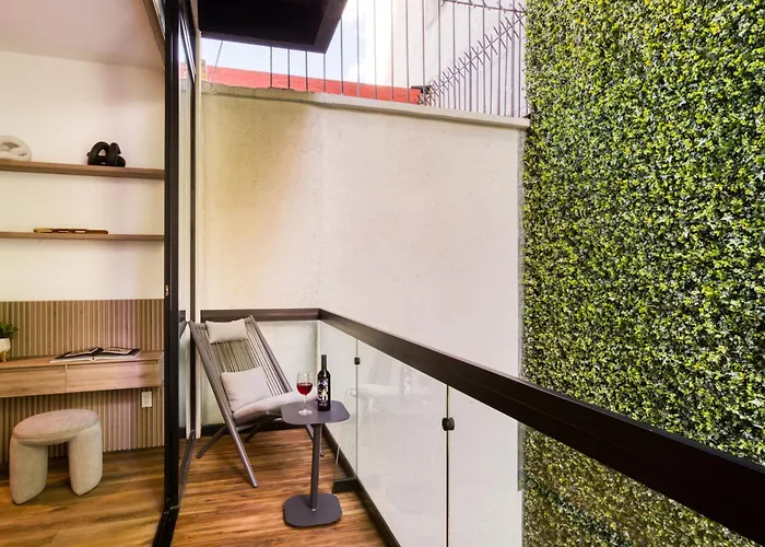Studio Fenomenal Con Balcon Priv And Rooftop Whit Jacuzzi México DF