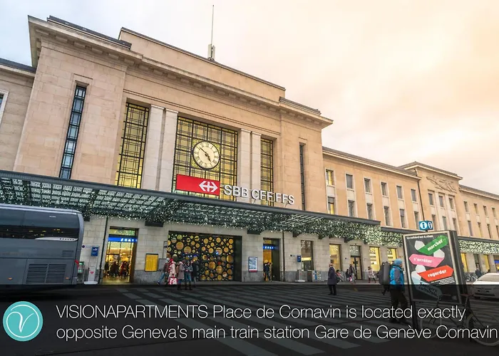 Visionapartments Place De Cornavin - Self Check-In Geneva